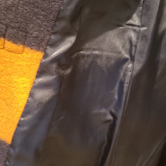 PLENTY Sz S Coat Wool Dusken Funnel Neck Coat - Picture 9 of 11